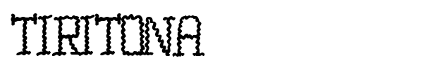 Tiritona font preview